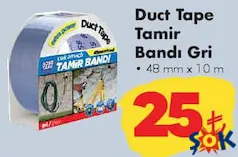 BOSS TAPE DUCT TAPE TAMİR BANDI 48 MM X 10 M BOSS TAPE DUCT TAPE TAMİR BANDI 48 MM X 10 M